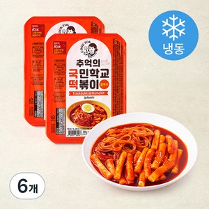 추억의 국민학교 쫄볶이 (냉동), 520g, 6개