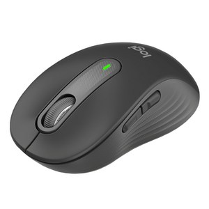 로지텍코리아 시그니처 M650 무소음 무선 마우스/BOLT 수신기 포함, Signature M650, 그래파이트(M)