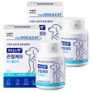 후디스펫 반려동물 영양제, 60g, 뼈/관절강화, 2개
