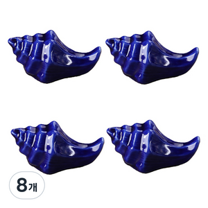 테이블 젓가락 홀더 소라디자인, 블루, 8개