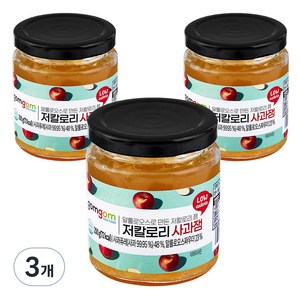 곰곰 저칼로리 사과잼, 200g, 3개