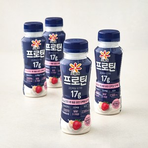 요플레 프로틴 딸기바나나, 210ml, 4개입, 1개 골드박스 특가