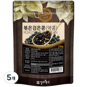 컬러푸드 볶은 검은콩, 250g, 5개