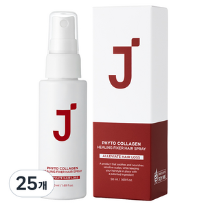 제이숲 피토콜라겐 힐링픽서 헤어 스프레이, 50ml, 25개
