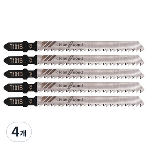 공구엔 직소기 톱날 5p T101B, 4개