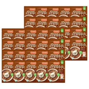 아이배냇 베베 순한 덮밥소스, 50g, 40개, 소불고기맛
