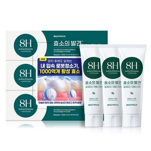 페리오 효소의발견 1450 고불소 유러피안 메디컬 허브민트향 치약, 100g, 3개