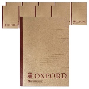 OXFORD 크라프트 잘펴지는 노트 A4 50매, 10개