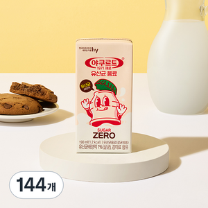 에치와이 야쿠르트 1971 제로, 144개, 190ml