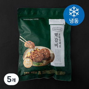 호텔컬렉션 떡갈비 5개입 (냉동), 400g, 5개