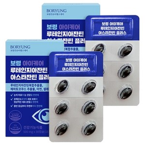 보령 아이케어 루테인지아잔틴 아스타잔틴 플러스, 30정, 2개