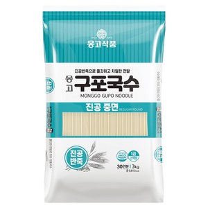 몽고간장 구포국수 진공중면, 3kg, 1개