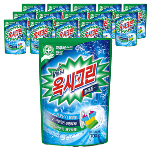 옥시크린 분말형 표백제, 700g, 1개입, 15개