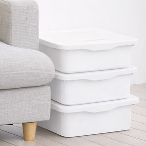 보노하우스 레브 스토리지 수납박스, 화이트, M, 6개