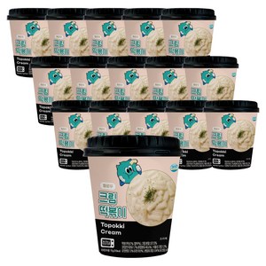 농가식품 멜로우 크림 떡볶이, 115g, 16개