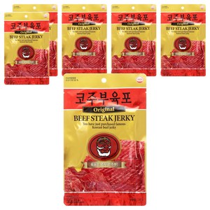 코주부 오리지널 육포, 50g, 6개