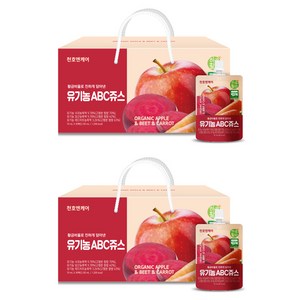 하루활력 황금비율로 진하게 담아낸 유기농 ABC 주스, 70ml, 60개