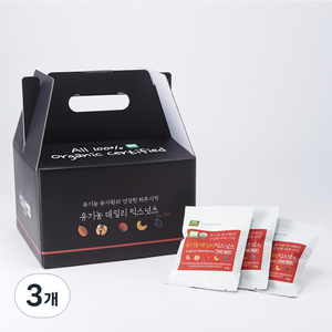 유가원 유기농 데일리 믹스넛츠 더 레드, 750g, 3개