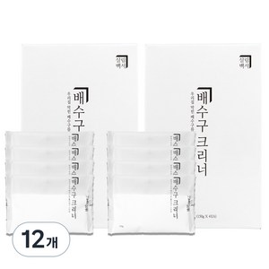 살림백서 배수구클리너, 600g, 12개