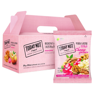 투데이넛 너트한줌 치즈퀴노아 믹스넛, 600g, 1개