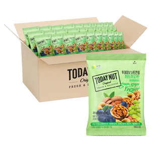 투데이넛 너트한줌 청포도요거트 견과 선물세트, 20g, 100개
