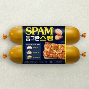 스팸 동그란 햄 2개입, 320g, 1개