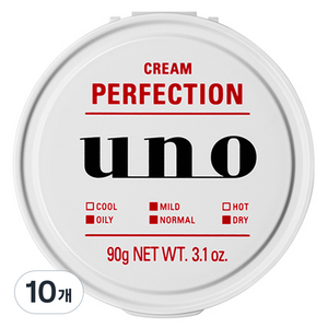 우노 크림 퍼펙션 에프, 90g, 10개