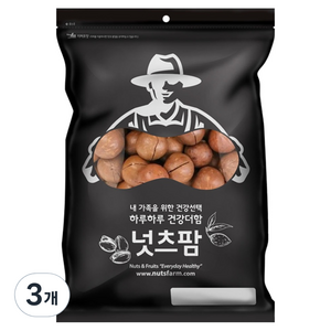 넛츠팜 마카다미아 껍질, 500g, 3개