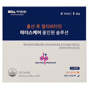 닥터프로그램 마더스케어 올인원 솔루션 30p, 6정, 1개