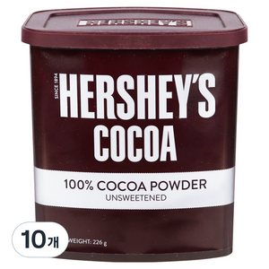 허쉬 코코아 파우더, 10개, 226g, 1개입