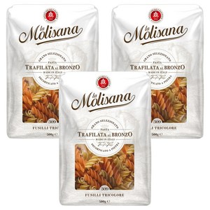 몰리자나 삼색푸실리, 500g, 3개