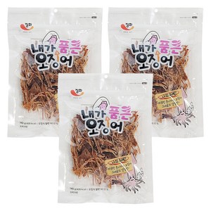 정화식품 내가 품은 오징어, 140g, 3개