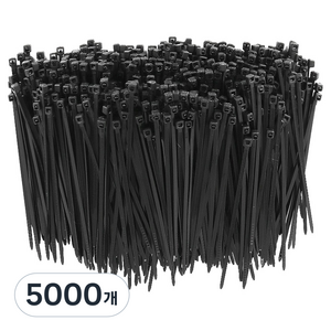 모네스페스 케이블타이, 블랙, 5000개