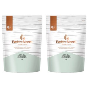베티나르디 아쌈 씨티씨 티 지퍼백, 125g, 1개입, 2개