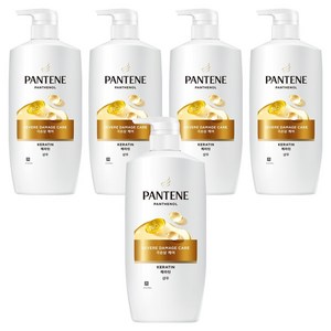 팬틴 극손상케어 샴푸 프루티 플로럴, 750ml, 5개