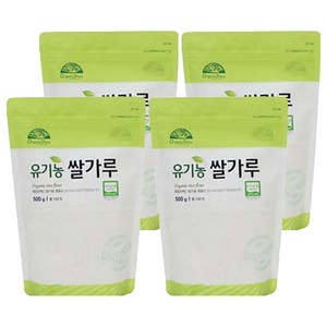 OrganicStory 유기농 쌀가루, 500g, 4개