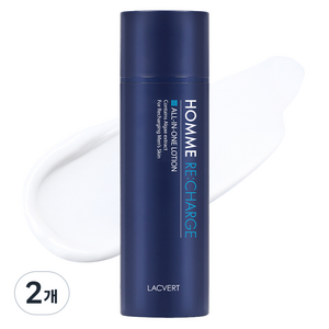 라끄베르 옴므 리차지 올인원 로션, 2개, 150ml