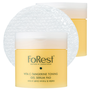 그린핑거포레스트 귤타민 비타토닝 겔 세럼패드 150ml, 2개, 75매입