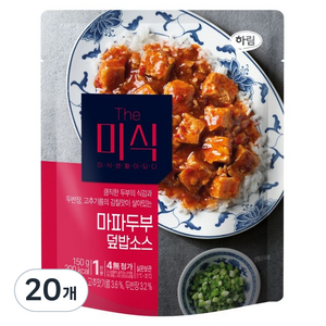 더미식 마파두부 덮밥소스, 20개, 150g