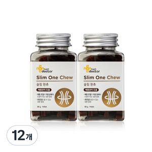 마이펫닥터 강아지 원츄 영양제, 80g, 다이어트(체중감소), 12개