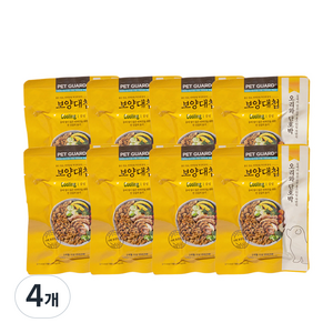 보양대첩 전연령 강아지 쿨링 상온화식 사료, 오리, 50g, 4개