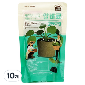 데일드 새싹전용 알비료, 250g, 10개