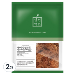 신선약초 국내산 붉은 옥수수수염 옥촉수 옥발 건조 원물, 100g, 2개
