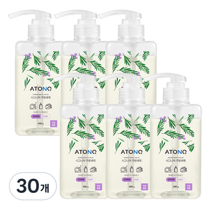 아토앤오투 시그니처 젖병 주방세제 로즈마리향, 30개, 480g