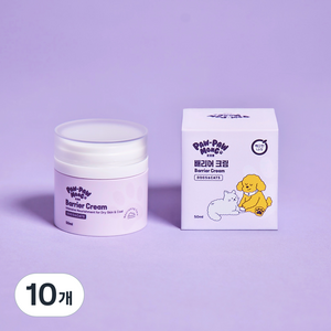 포포몽 강아지 고양이 공용 배리어 크림, 10개, 50ml