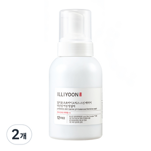 일리윤 프로바이오틱스 스킨 배리어 약산성 여성청결제 버블타입, 300ml, 2개
