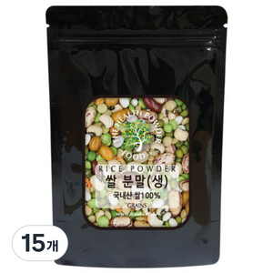 스쿨아이 국내산 생 쌀 분말, 200g, 15개
