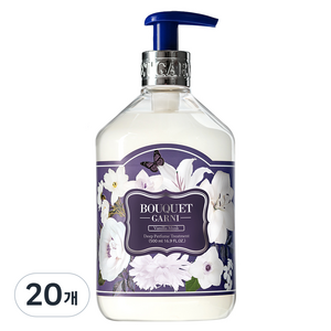부케가르니 딥퍼퓸 트리트먼트 바닐라머스크, 500ml, 20개