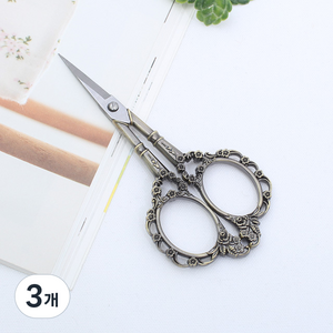 엔틱퀼트 쪽가위 11.5cm, 엔틱, 3개