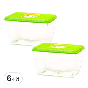 아쿠아선두 로마채집통 XL P4 랜덤 발송, 6개, 색상 랜덤 제품입니다.